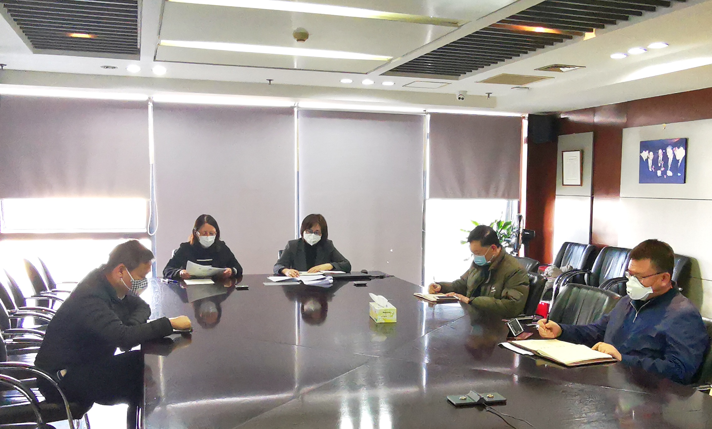 公司召开复工工作部署网络视频会议
